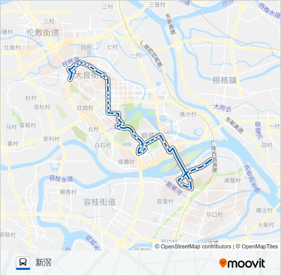902路 Bus Line Map