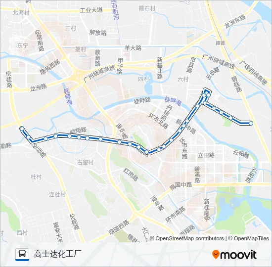 903路 Bus Line Map