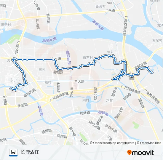 910路 Bus Line Map
