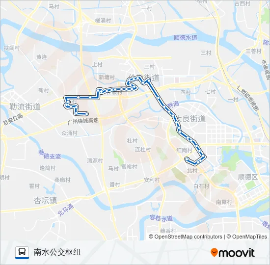 911路 Bus Line Map
