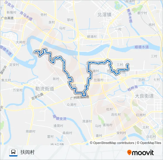 912路 Bus Line Map