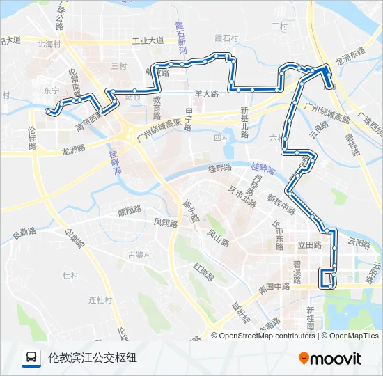 916路 Bus Line Map