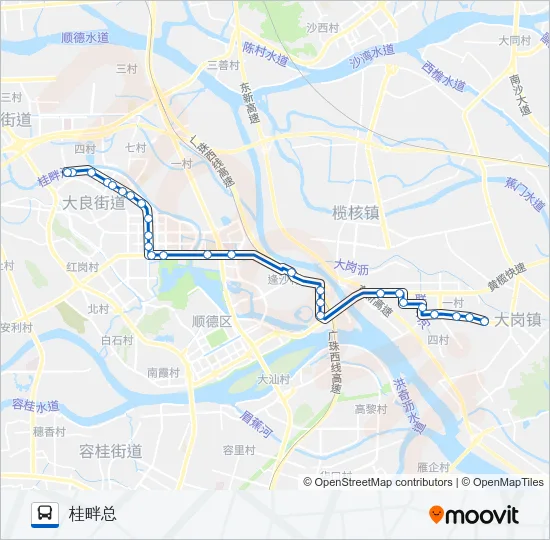 919路 Bus Line Map