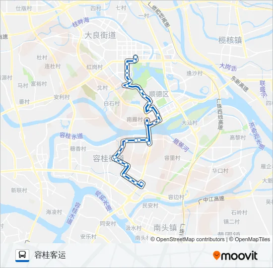 920路 Bus Line Map