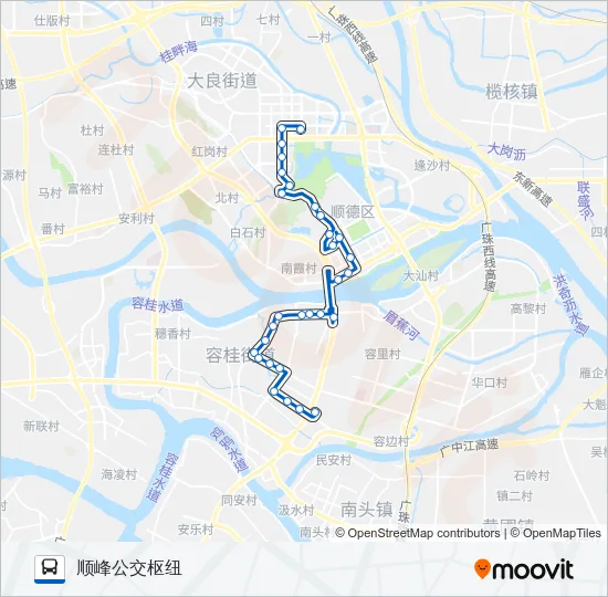 920路 Bus Line Map