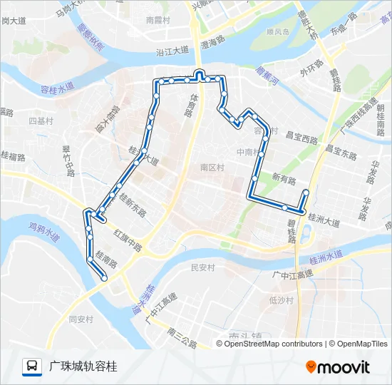921路 Bus Line Map