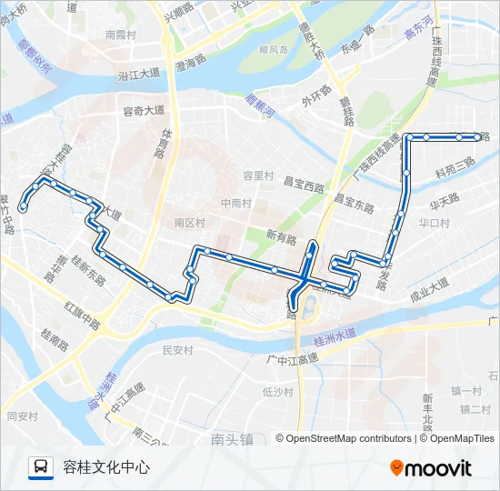 927路 Bus Line Map