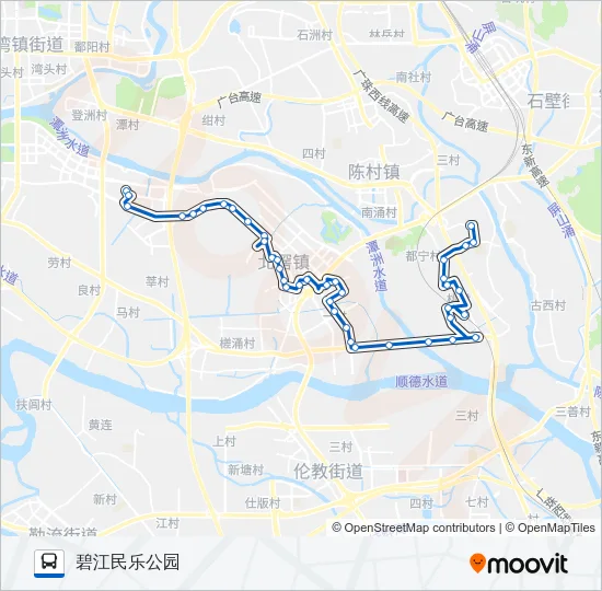 931路 Bus Line Map