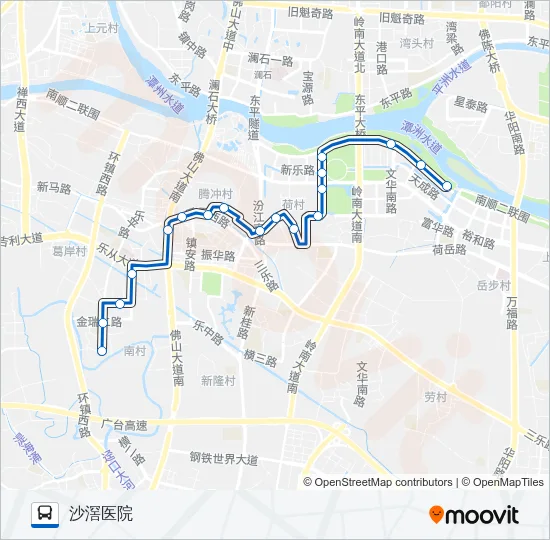 942路 Bus Line Map