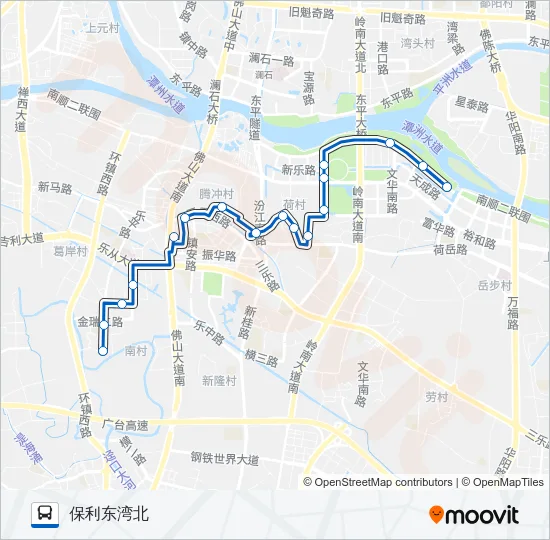 942路 Bus Line Map