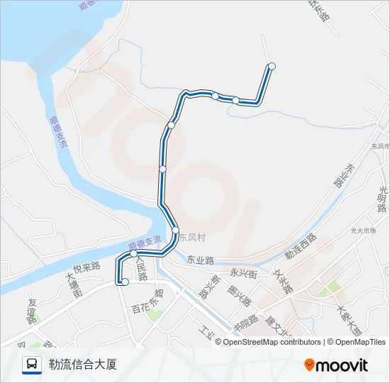 962路 Bus Line Map