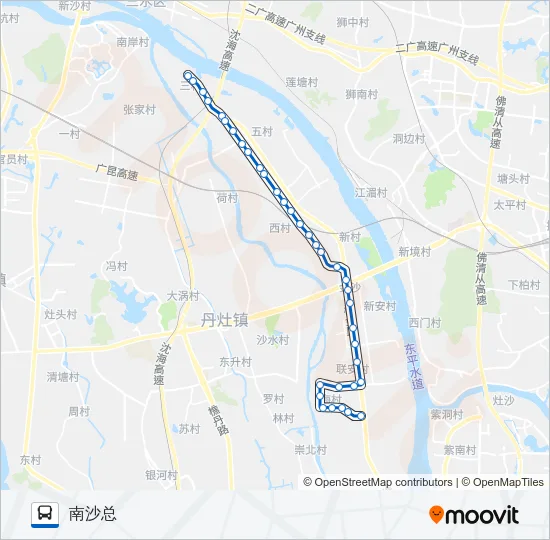 丹02路 Bus Line Map