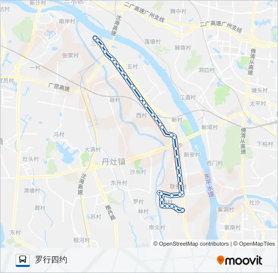 丹02路 Bus Line Map