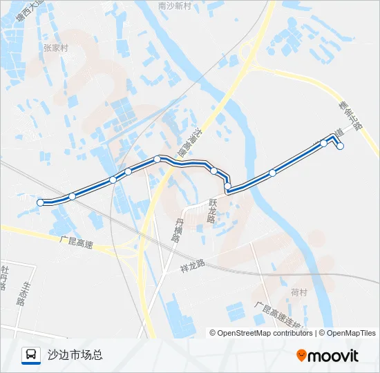 丹07路 Bus Line Map