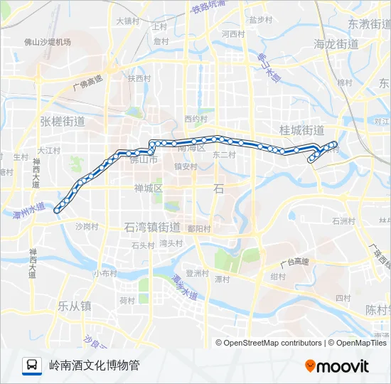 桂26路 Bus Line Map