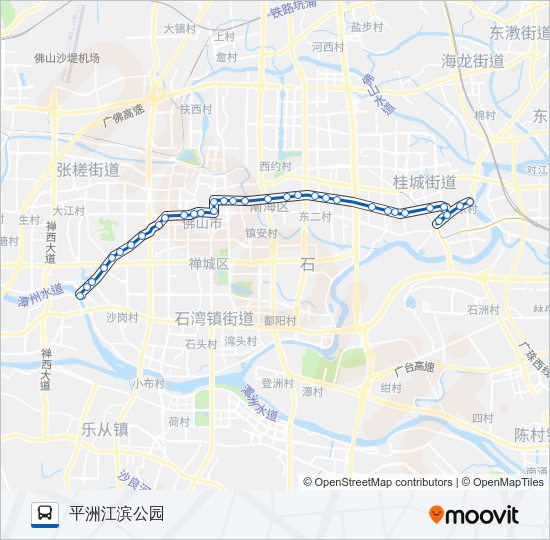 桂26路 Bus Line Map