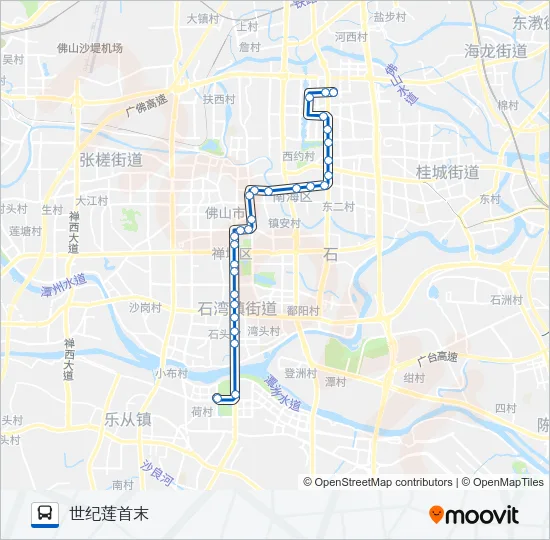 桂27路 Bus Line Map