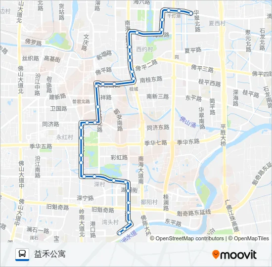 桂27路 Bus Line Map