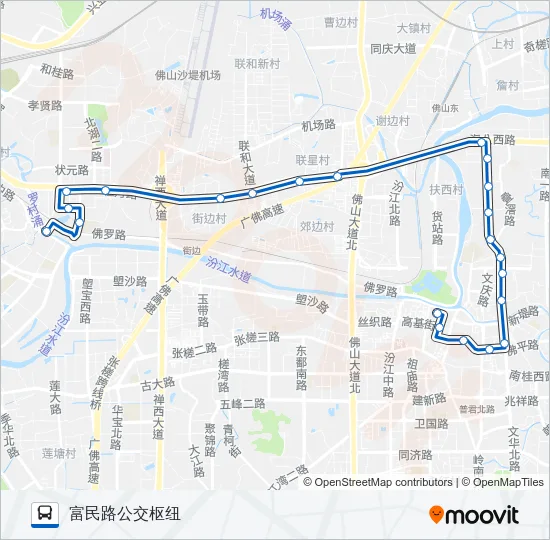 桂29路 Bus Line Map