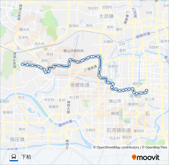 公交桂31路的线路图