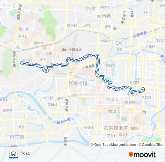 公交桂31路的线路图