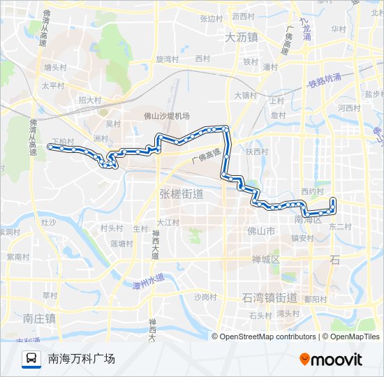公交桂31路的线路图