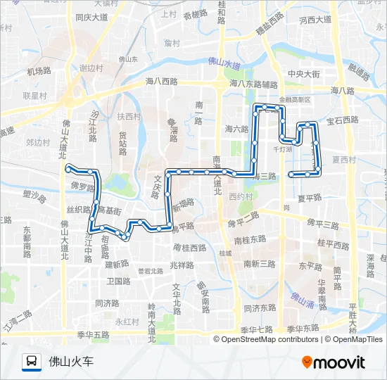 桂32路 Bus Line Map
