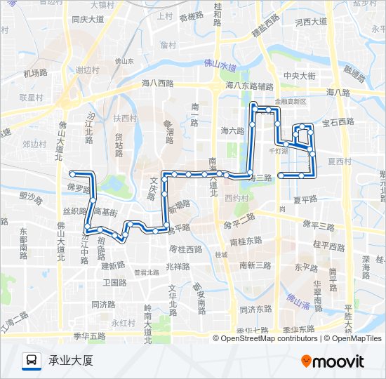 桂32路 Bus Line Map