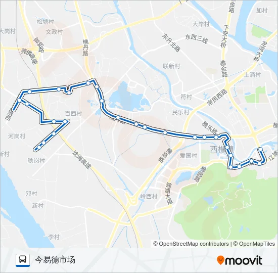 樵02路 Bus Line Map