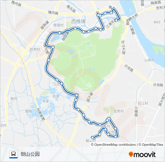 樵03路 Bus Line Map