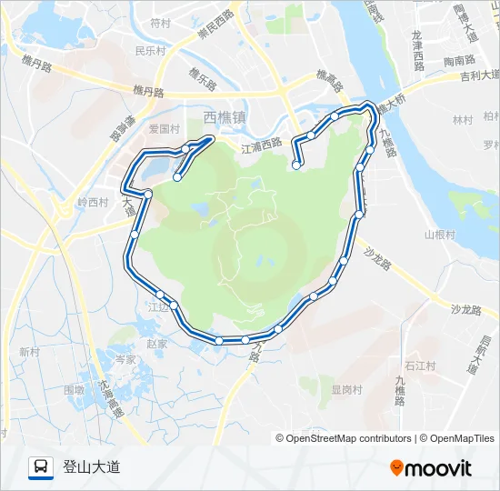 樵16路 Bus Line Map