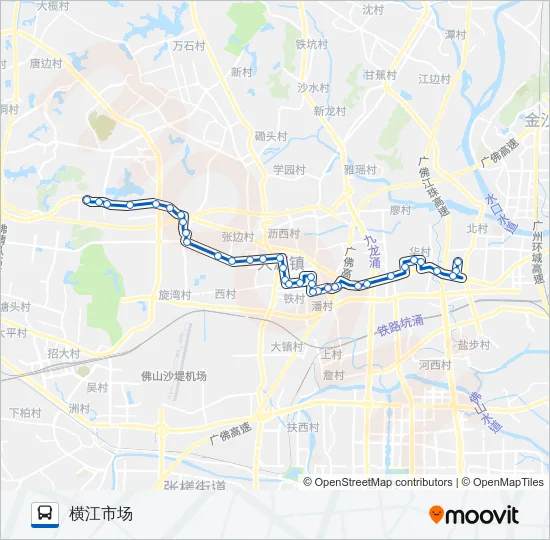 沥01路 Bus Line Map