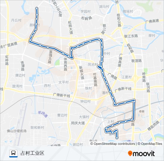 沥04路 bus Line Map
