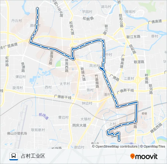 沥04路 Bus Line Map