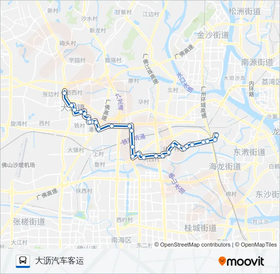 沥05路 Bus Line Map