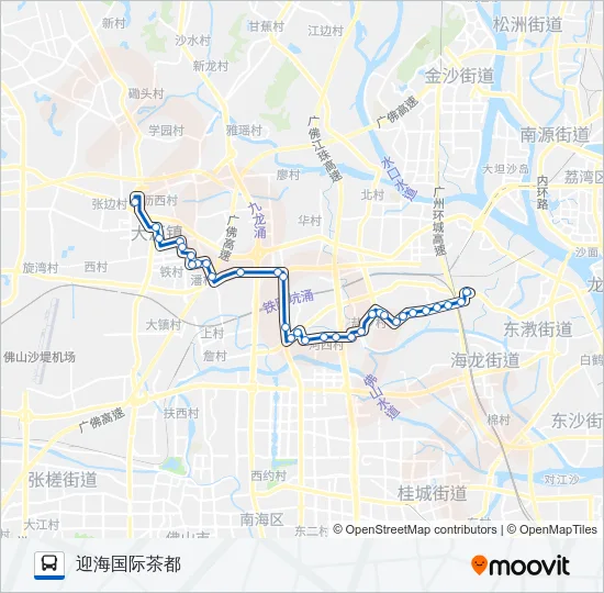 沥05路 Bus Line Map