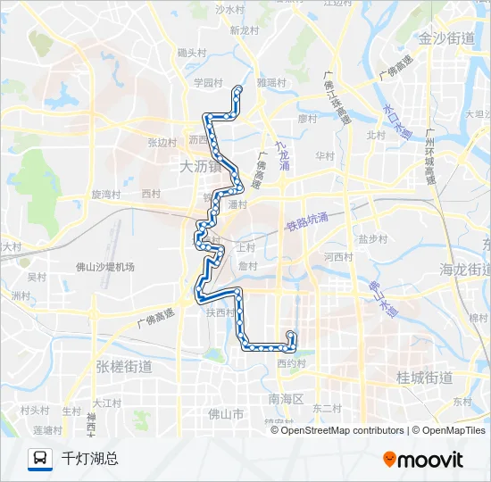 沥09路 Bus Line Map