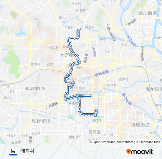 沥09路 Bus Line Map