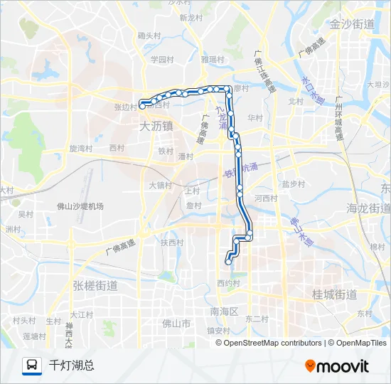 沥11路 Bus Line Map