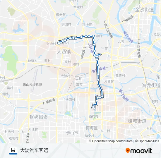 沥11路 Bus Line Map