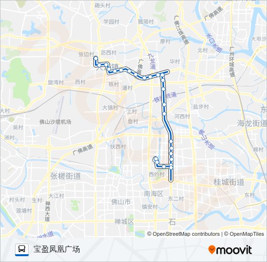 公交沥15路的线路图