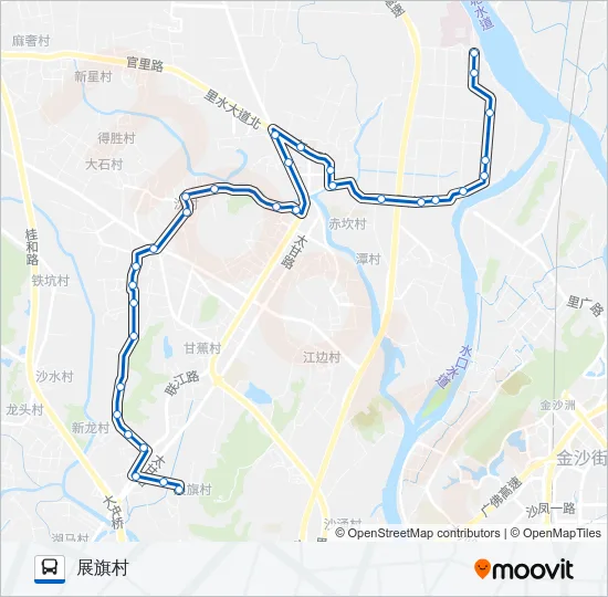 里01路 Bus Line Map