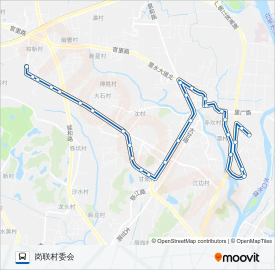 里02路 Bus Line Map