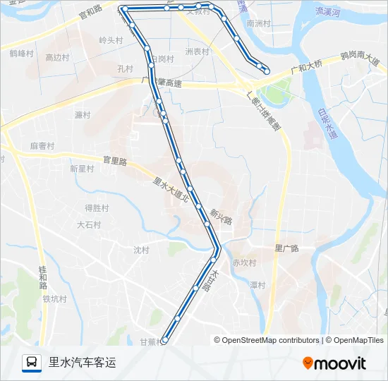 里04路 Bus Line Map