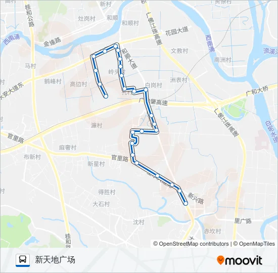 里09路 Bus Line Map