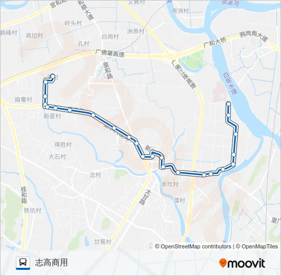 里16路 Bus Line Map