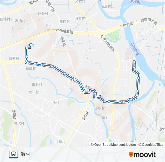 里16路 Bus Line Map