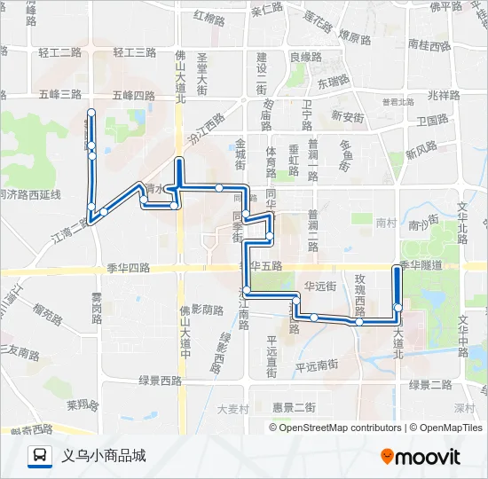 164A路 Bus Line Map