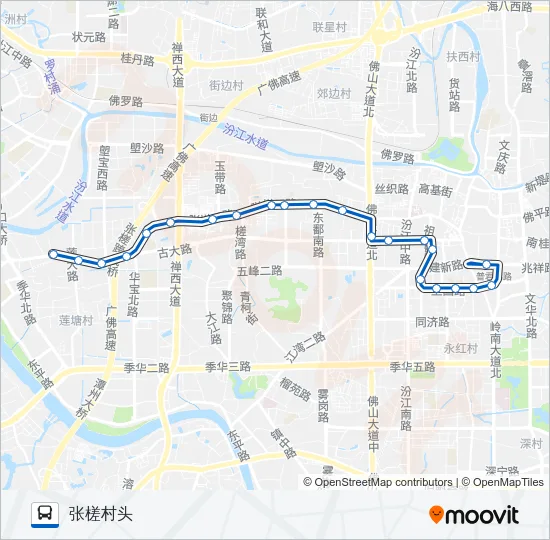 164B路 Bus Line Map