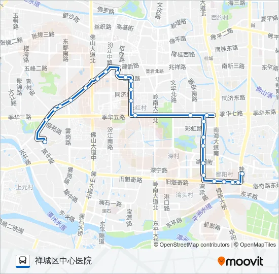 164C路 Bus Line Map